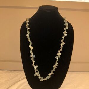 Gemma C NY Sterling Silver Genuine Gemstone Necklace